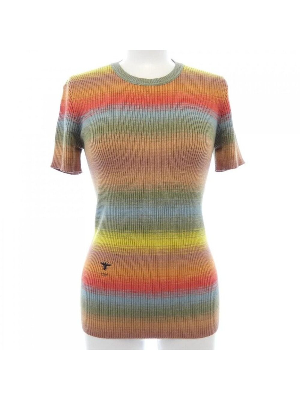 Dior Knit Top Orange